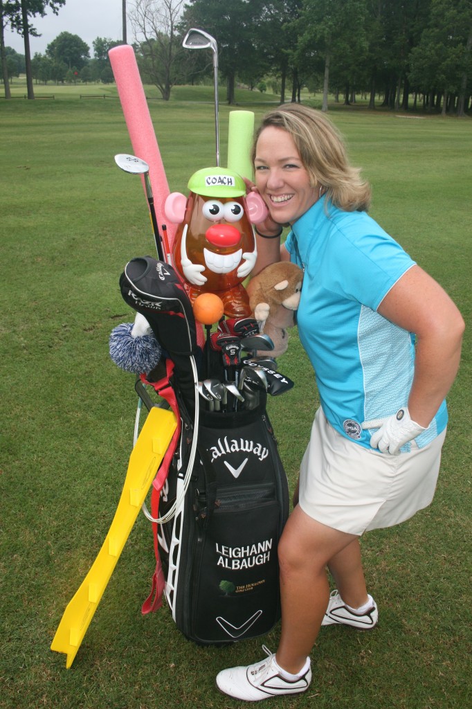 Leighann Albaugh & Coach Potato Head